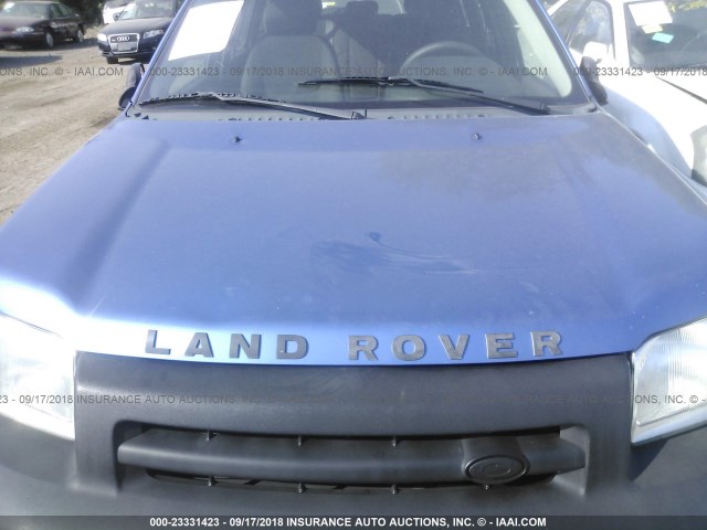 SALNM22233A270948 - 2003 LAND ROVER FREELANDER S BLUE photo 10