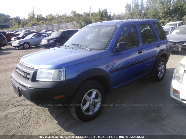 SALNM22233A270948 - 2003 LAND ROVER FREELANDER S BLUE photo 2