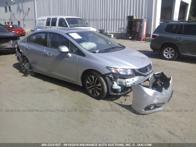 2HGFB2F92DH566928 - 2013 HONDA CIVIC EXL 银色 照片 1
