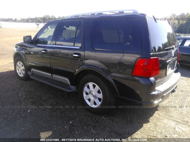5LMFU27R94LJ33917 - 2004 LINCOLN NAVIGATOR BLACK photo 3