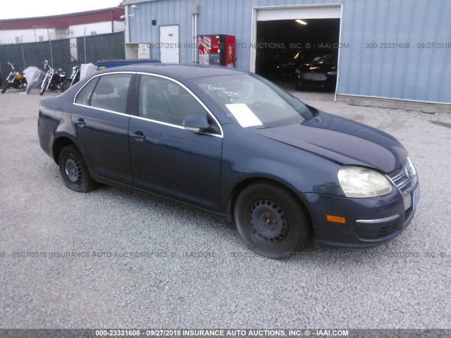 3VWSF71KX6M747463 - 2006 VOLKSWAGEN JETTA Dark Blue photo 1