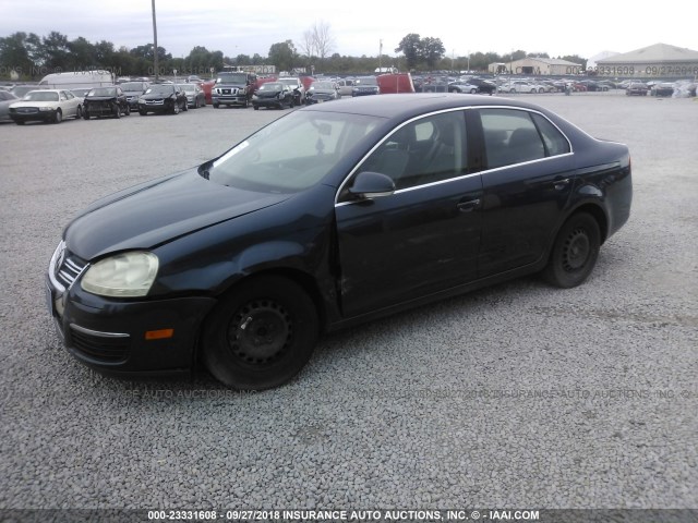 3VWSF71KX6M747463 - 2006 VOLKSWAGEN JETTA Dark Blue photo 2