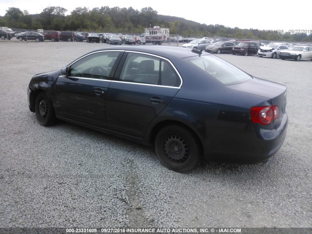 3VWSF71KX6M747463 - 2006 VOLKSWAGEN JETTA Dark Blue photo 3