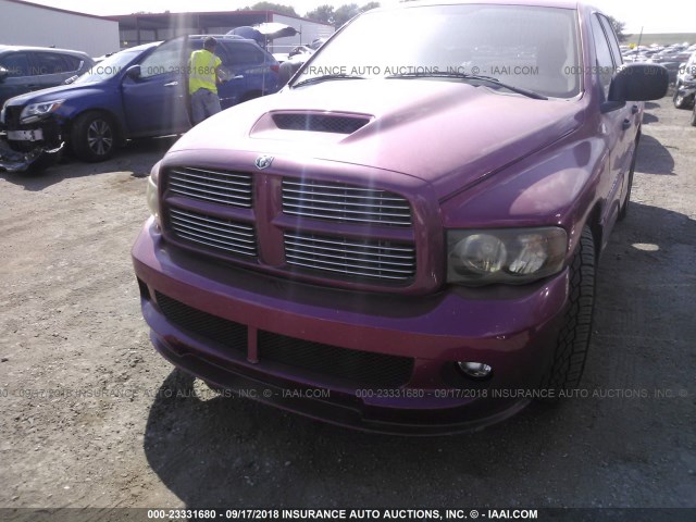 3D7HA18H55G789108 - 2005 DODGE RAM SRT10 PINK photo 6