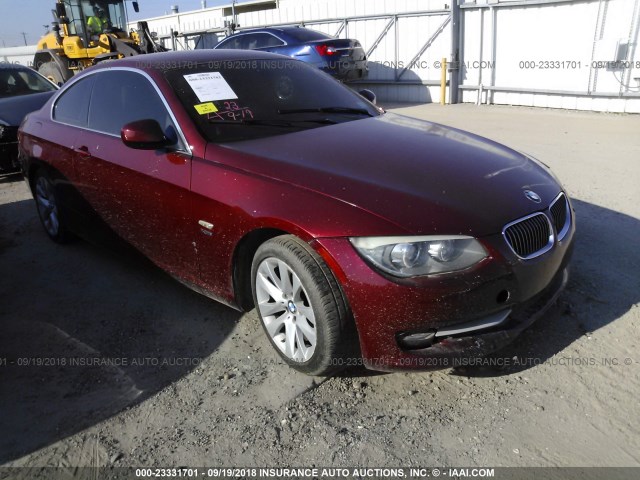 WBAKF5C59BE656454 - 2011 BMW 328 XI SULEV RED photo 1