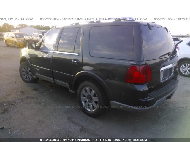 5LMFU28R33LJ31609 - 2003 LINCOLN NAVIGATOR 绿色 照片 3