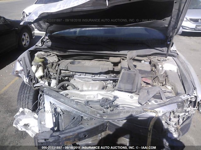 4T1BF3EK1AU017480 - 2010 TOYOTA CAMRY SE/LE/XLE SILVER photo 10