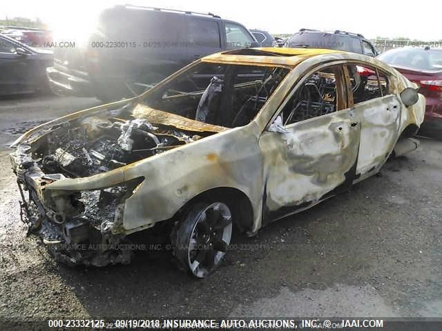 19UUA8F51EA008045 - 2014 ACURA TL TECH BLACK photo 2