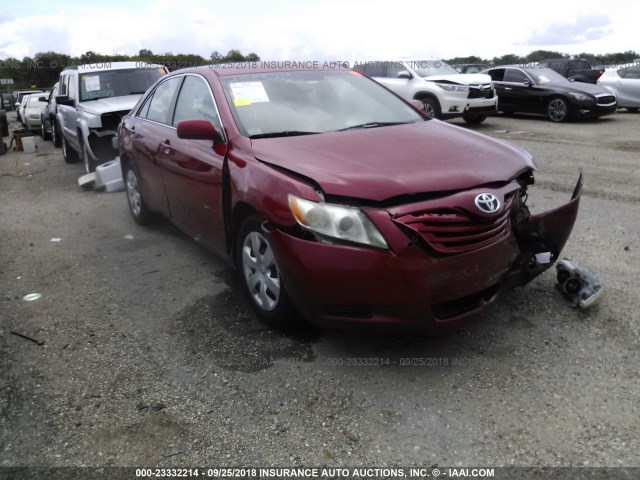 4T1BE46KX7U099371 - 2007 TOYOTA CAMRY NEW GENERAT CE/LE/XLE/SE RED photo 1