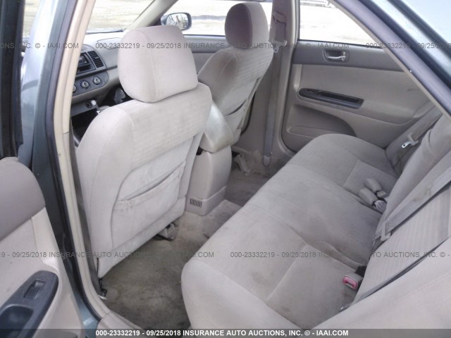 4T1BE32K05U431721 - 2005 TOYOTA CAMRY LE/XLE/SE Жасыл фото 8
