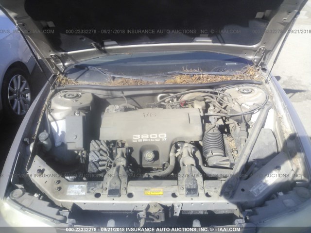 2G4WB52K6W1441771 - 1998 BUICK REGAL LS BEIGE photo 10