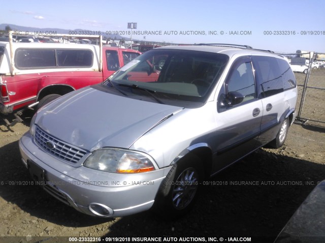 2FMZA51403BB54628 - 2003 FORD WINDSTAR LX GRAY photo 2