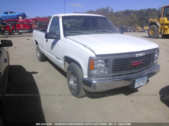 1GTEC14W0WZ523170 - 1998 GMC SIERRA C1500 WHITE photo 1