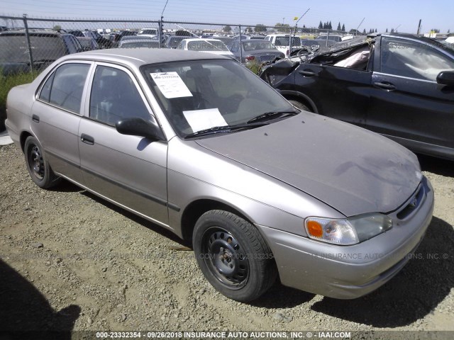 1NXBR12E5YZ410158 - 2000 TOYOTA COROLLA VE/CE/LE 棕色 照片 1