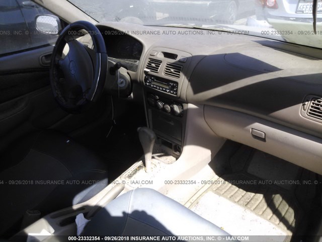 1NXBR12E5YZ410158 - 2000 TOYOTA COROLLA VE/CE/LE 棕色 照片 5