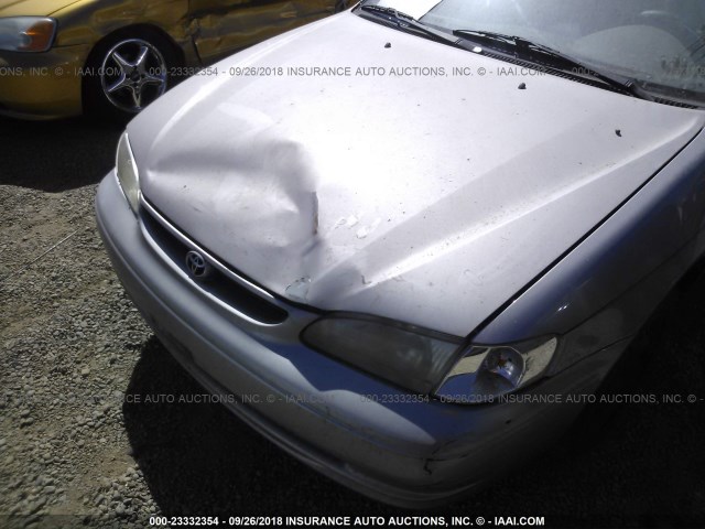 1NXBR12E5YZ410158 - 2000 TOYOTA COROLLA VE/CE/LE 棕色 照片 6