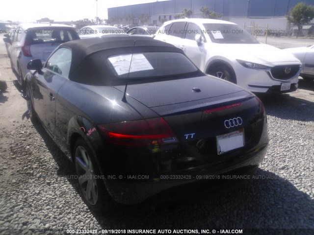 TRUMF38JX81043514 - 2008 AUDI TT 2.0T BLACK photo 3