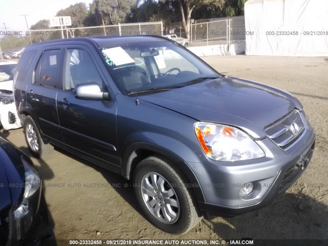 JHLRD78926C046334 - 2006 HONDA CR-V SE/EX GRAY photo 1