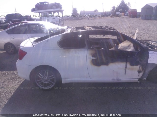 JTKDE177360068970 - 2006 TOYOTA SCION TC 白色 照片 6