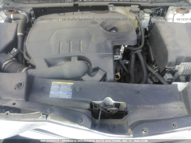 1G1ZB5EB9A4138647 - 2010 CHEVROLET MALIBU LS Ağ foto 10