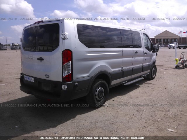 1FBZX2ZM4GKA18122 - 2016 FORD TRANSIT T-350 SILVER photo 4