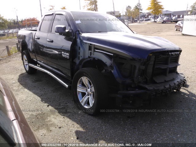 1C6RR6HT9FS728807 - 2015 RAM 1500 SPORT BLUE photo 1