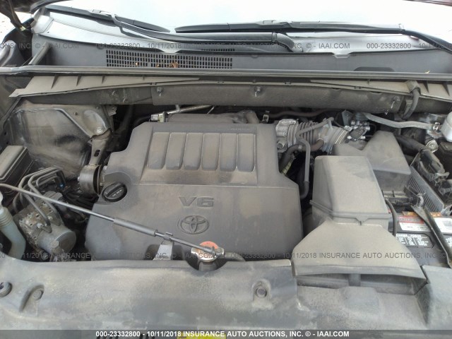 5TDJKRFH7GS302120 - 2016 TOYOTA HIGHLANDER XLE შავი ფოტო 10