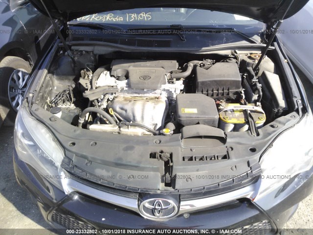 4T1BF1FK9FU910734 - 2015 TOYOTA CAMRY LE/XLE/SE/XSE 黑色 照片 10