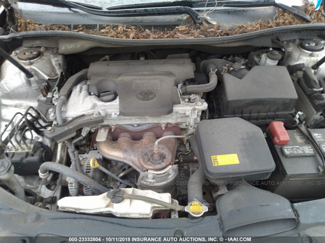 4T4BF1FK0DR317914 - 2013 TOYOTA CAMRY L/SE/LE/XLE Gümüş foto 10