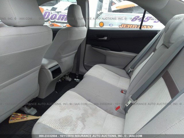 4T4BF1FK0DR317914 - 2013 TOYOTA CAMRY L/SE/LE/XLE Gümüş foto 8