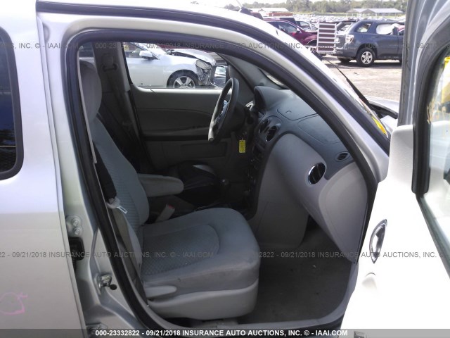 3GNBAADB9AS591096 - 2010 CHEVROLET HHR LS SILVER photo 5