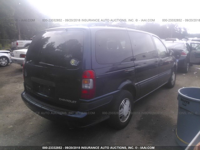 1GNDX03E5VD180037 - 1997 CHEVROLET VENTURE BLUE photo 4