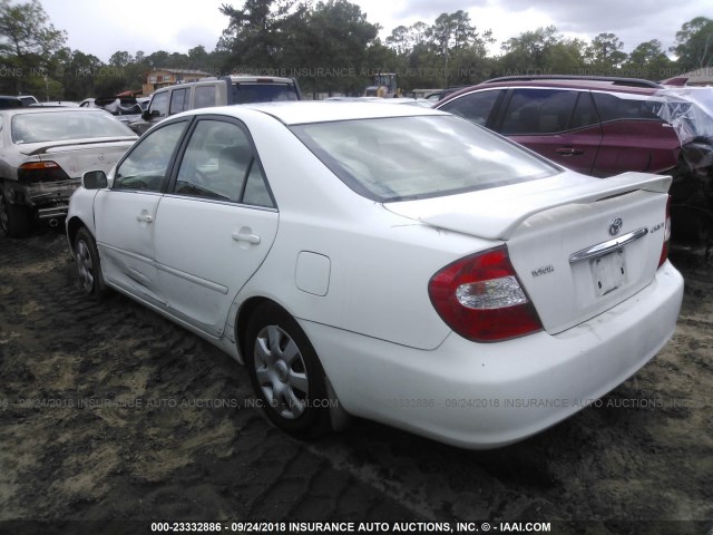 4T1BE32K64U274033 - 2004 TOYOTA CAMRY LE/XLE/SE Ақ фото 3