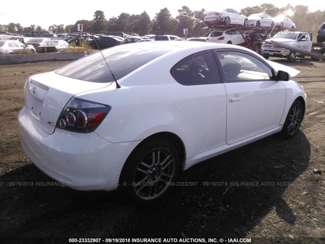 JTKDE3B75A0305969 - 2010 TOYOTA SCION TC 白色 照片 4