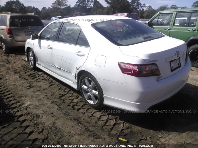 4T1BE46K37U642317 - 2007 TOYOTA CAMRY NEW GENERAT CE/LE/XLE/SE WHITE photo 3