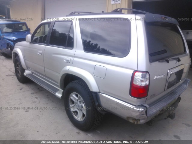 JT3HN86R420361330 - 2002 TOYOTA 4RUNNER SR5 SILVER photo 3