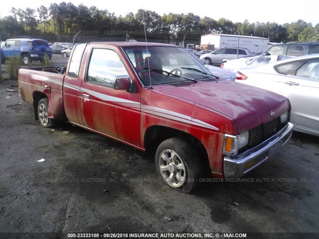 1N6SD16S4TC353689 - 1996 NISSAN TRUCK KING CAB SE/KING CAB XE RED photo 1