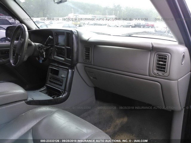 1GKEK63U86J157669 - 2006 GMC YUKON DENALI BLACK photo 5