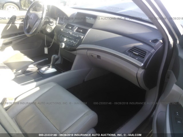 1HGCP26899A095961 - 2009 HONDA ACCORD EXL GRAY photo 5