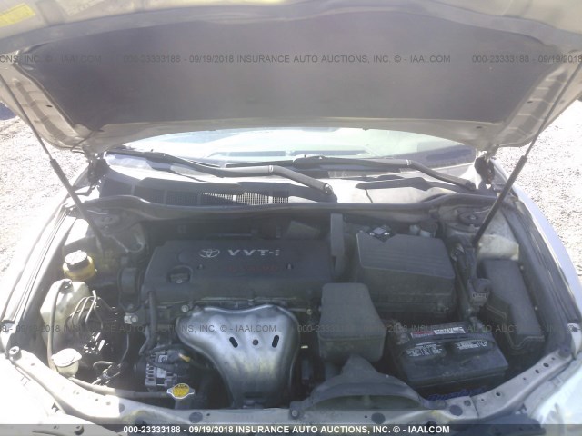 4T1BE46K49U348220 - 2009 TOYOTA CAMRY SE/LE/XLE 金色 照片 10