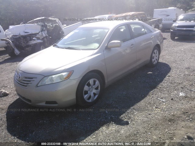 4T1BE46K49U348220 - 2009 TOYOTA CAMRY SE/LE/XLE GOLD photo 2