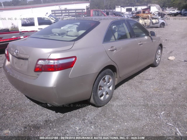 4T1BE46K49U348220 - 2009 TOYOTA CAMRY SE/LE/XLE 金色 照片 4