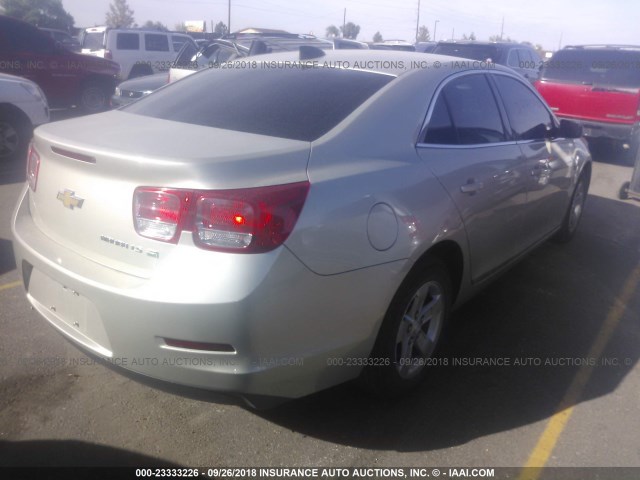 1G11B5SL3FF318227 - 2015 CHEVROLET MALIBU LS 金色 照片 4