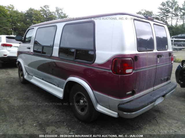 2D6WB11Y53K522571 - 2003 DODGE RAM VAN B1500 SILVER photo 3