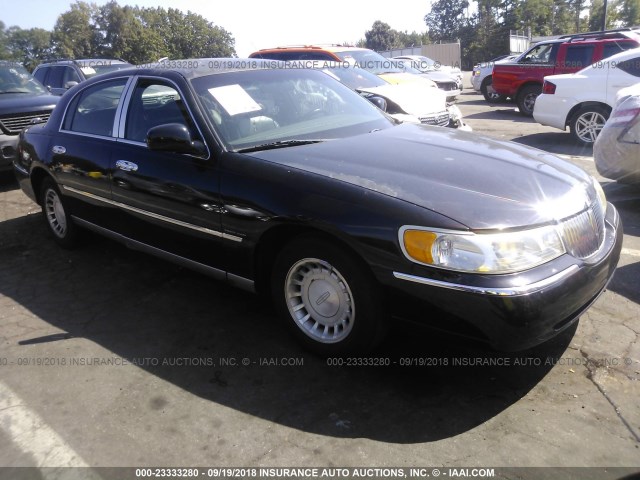 1LNHM81WXYY891464 - 2000 LINCOLN TOWN CAR EXECUTIVE Черный фото 1