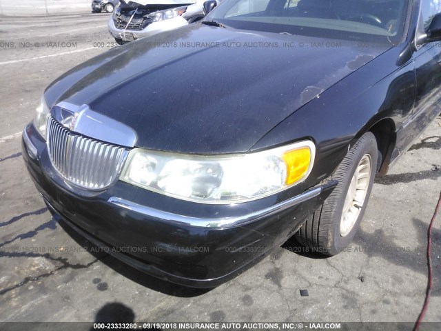1LNHM81WXYY891464 - 2000 LINCOLN TOWN CAR EXECUTIVE Черный фото 6