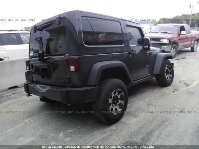 1C4AJWAG3HL667008 - 2017 JEEP WRANGLER SPORT رمادي صورة 4