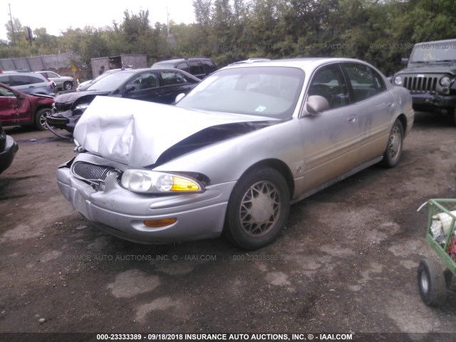 1G4HR54K42U206009 - 2002 BUICK LESABRE LIMITED SILVER photo 2