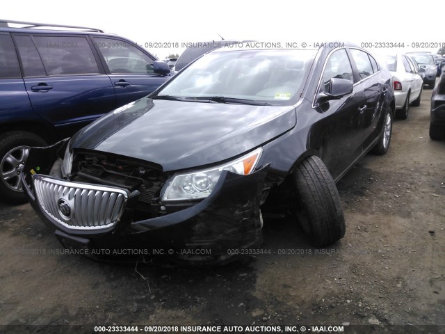 1G4GD5GR6CF179033 - 2012 BUICK LACROSSE PREMIUM BLACK photo 2