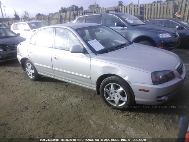 KMHDN46D26U334824 - 2006 HYUNDAI ELANTRA GLS/GT/LIMITED SILVER photo 1